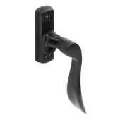BLU Performance Regent Window Espagnolette Handle, Right Hand, G316 Stainless Steel, PVD Satin Black (REG020C-RH-PBK)