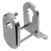 BLU Performance Security Escutcheon / Internal Cylinder Pull, Up to 44mm Door Thickness, G316 Satin Stainless Steel (SE40A-SSS)