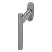 BLU Performance Contemporary Window Espagnolette Handle - Cranked, Left Hand, 40mm Spindle Length, G316 Satin Stainless Steel (SST87-40-LH-SSS)