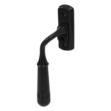 Click Here To Enlarge This Photo Of BLU Performance Opera Window Espagnolette Handle, Left Hand, G316 Stainless Steel, PVD Satin Black (TBH020-LH-PBK)