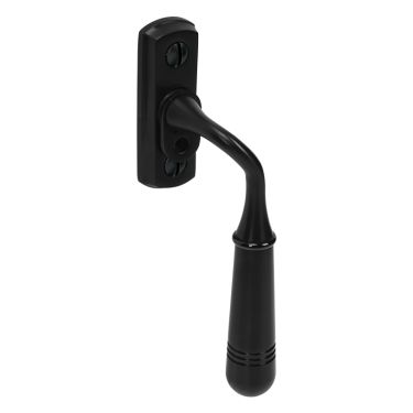 Click Here To Enlarge This Photo Of BLU Performance Opera Window Espagnolette Handle, Right Hand, G316 Stainless Steel, PVD Satin Black (TBH020-RH-PBK)