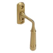 BLU Performance Opera Window Espagnolette Handle, Right Hand, G316 Stainless Steel, PVD Satin Brass (TBH020-RH-PSB)