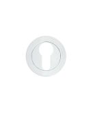 ZPA001-CP - Zoo Hardware Stanza Euro Profile Escutcheon - Polished Chrome (Contract Range)
