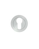 ZPA001-SC - Zoo Hardware Stanza Euro Profile Escutcheon - Satin Chrome (Contract Range)