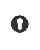 ZPA001-MB - Zoo Hardware Stanza Euro Profile Escutcheon - Matt Black (Contract Range)