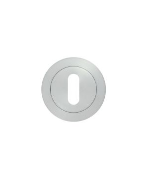 Click Here To Enlarge This Photo Of ZPA002-SC - Zoo Hardware Stanza Standard Key Escutcheon - Satin Chrome (Contract Range)
