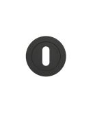 ZPA002-MB - Zoo Hardware Stanza Standard Key Escutcheon - Matt Black (Contract Range)