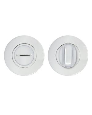 Click Here To Enlarge This Photo Of ZPA004-CP - Zoo Hardware Stanza Bathroom Turn & Release - Polished Chrome (Contract Range)