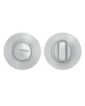 Click Here To Enlarge This Photo Of ZPA004-SC - Zoo Hardware Stanza Bathroom Turn & Release - Satin Chrome (Contract Range)
