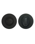 ZPA004-MB - Zoo Hardware Stanza Bathroom Turn & Release - Matt Black (Contract Range)