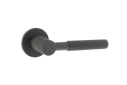 Atlantic - MHSR500UDB Millhouse Brass 'Mason' Designer Lever on 5mm Slimline Round Rose - Urban Dark Bronze
