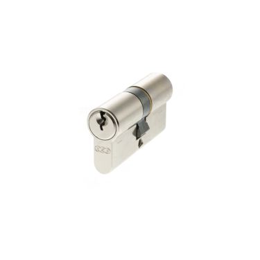 Click Here To Enlarge This Photo Of C603062525 - AGB Euro Profile 5 Pin Double Cylinder 30-30mm (60mm) - Polished Nickel