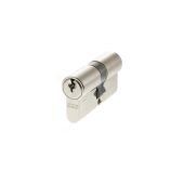 C603062525 - AGB Euro Profile 5 Pin Double Cylinder 30-30mm (60mm) - Polished Nickel