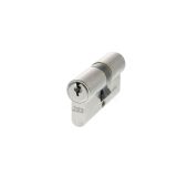 C603322525 - AGB Euro Profile 5 Pin Double Cylinder 30-30mm (60mm) - Satin Chrome