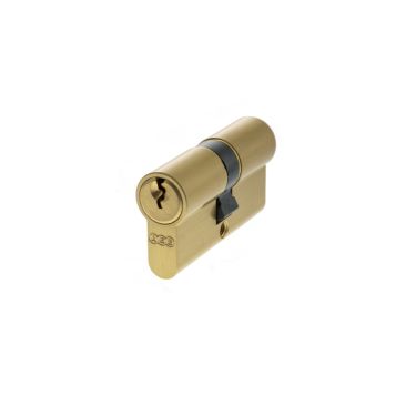 Click Here To Enlarge This Photo Of C603082525 - AGB Euro Profile 5 Pin Double Cylinder 30-30mm (60mm) - Satin Brass
