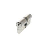 C603303030 - AGB Euro Profile 5 Pin Double Cylinder 35-35mm (70mm) - Polished Chrome