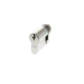 C630300530 - AGB Euro Profile 5 Pin Single Cylinder 35-10mm (45mm) - Polished Chrome