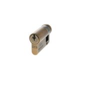 C630720530 - AGB Euro Profile 5 Pin Single Cylinder 35-10mm (45mm) - Matt Antique Brass