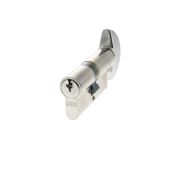 C620302525 - AGB Euro Profile 5 Pin Cylinder & Turn 30-30mm (60mm) - Polished Chrome