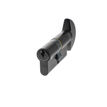 Click Here To Enlarge This Photo Of C620842525 - AGB Euro Profile 5 Pin Cylinder & Turn 30-30mm (60mm) - Matt Black
