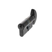 C620842525 - AGB Euro Profile 5 Pin Cylinder & Turn 30-30mm (60mm) - Matt Black