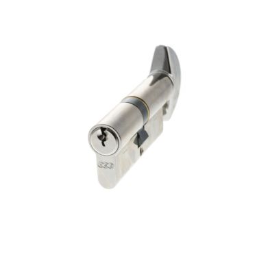 Click Here To Enlarge This Photo Of C620303030 - AGB Euro Profile 5 Pin Cylinder & Turn 35-35mm (70mm) - Polished Chrome