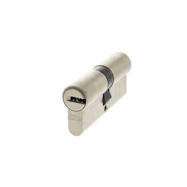 Click Here To Enlarge This Photo Of CA00163030 - AGB Euro Profile 15 Pin Double Cylinder 35-35mm (70mm) - Satin Nickel