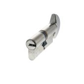CA20303030 - AGB Euro Profile 15 Pin Cylinder & Turn 35-35mm (70mm) - Polished Chrome