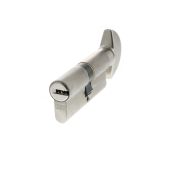 CA20323030 - AGB Euro Profile 15 Pin Cylinder & Turn 35-35mm (70mm) - Satin Chrome