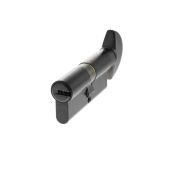 CA20843030 - AGB Euro Profile 15 Pin Cylinder & Turn 35-35mm (70mm) - Matt Black