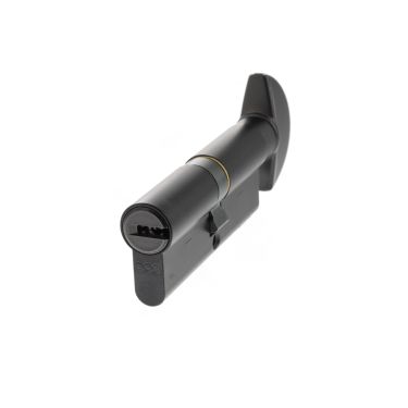 Click Here To Enlarge This Photo Of CA20843535 - AGB Euro Profile 15 Pin Cylinder & Turn 40-40mm (80mm) - Matt Black