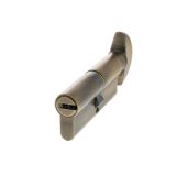 CA20723535 - AGB Euro Profile 15 Pin Cylinder & Turn 40-40mm (80mm) - Matt Antique Brass