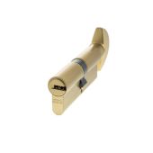 CA20083535 - AGB Euro Profile 15 Pin Cylinder & Turn 40-40mm (80mm) - Satin Brass