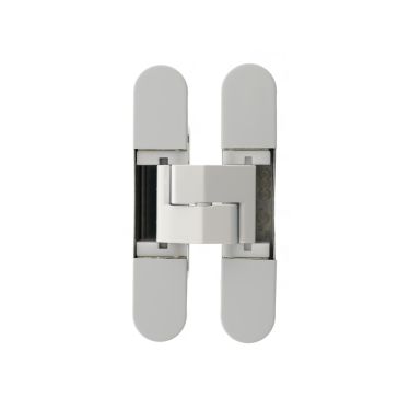 Click Here To Enlarge This Photo Of AGBH32WH - AGB Eclipse Adjustable Concealed Hinge - White (40kg per 2 hinges, 60kg per 3 hinges)