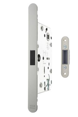 Click Here To Enlarge This Photo Of AGBMLESC - AGB Revolution XT Magnetic Latch / Euro Profile Sashlock (60mm backset) - Satin Chrome