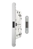 AGBMLWCPC - AGB Revolution XT Magnetic Latch / Bathroom Lock (60mm backset) - Polished Chrome