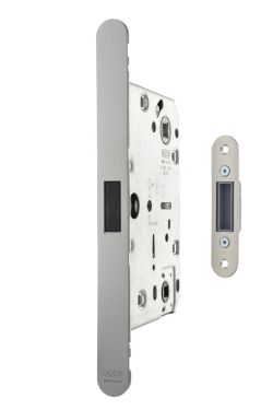 Click Here To Enlarge This Photo Of AGBMLWCSC - AGB Revolution XT Magnetic Latch / Bathroom Lock (60mm backset) - Satin Chrome
