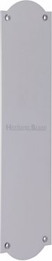 Click Here To Enlarge This Photo Of S640-PC Heritage Brass Fingerplate 305x76mm Polished Chrome Finish
