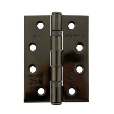 Click Here To Enlarge This Photo Of Atlantic - AHG111433BN Grade 11 Fire Rated Ball Bearing Hinges 4" x 3" x 2.5mm - Black Nickel