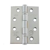 Atlantic - AHG111433PC Grade 11 Fire Rated Ball Bearing Hinges 4" x 3" x 2.5mm - Polished Chrome