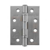 Atlantic - AHG111433SSS Grade 11 Fire Rated Ball Bearing Hinges 4" x 3" x 2.5mm - Satin Stainless Steel