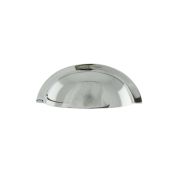 Atlantic - OEC1176PC Old English 'Winchester' Solid Brass Cabinet Cup Pull on Concealed Fix - Polished Chrome
