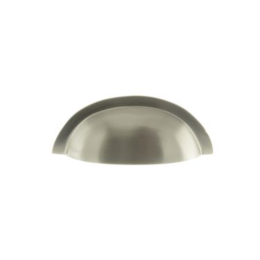 Click Here To Enlarge This Photo Of Atlantic - OEC1176SN Old English 'Winchester' Solid Brass Cabinet Cup Pull on Concealed Fix - Satin Nickel