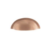 Atlantic - OEC1176USC Old English 'Winchester' Solid Brass Cabinet Cup Pull on Concealed Fix - Urban Satin Copper