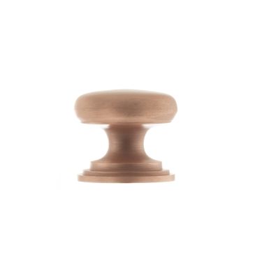 Click Here To Enlarge This Photo Of Atlantic - OEC1232USC Old English 'Lincoln' Solid Brass Victorian Cabinet Knob 32mm on Concealed Fix - Urban Satin Copper