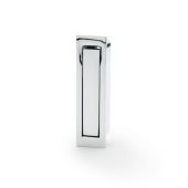 AW990PC - Alexander & Wilks Sliding Door Edge Pull (Square) - Polished Chrome