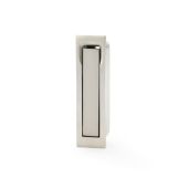 AW990SN - Alexander & Wilks Sliding Door Edge Pull (Square) - Satin Nickel