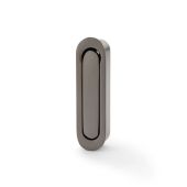 AW991DBZPVD - Alexander & Wilks Sliding Door Edge Pull (Radius) - Dark Bronze PVD