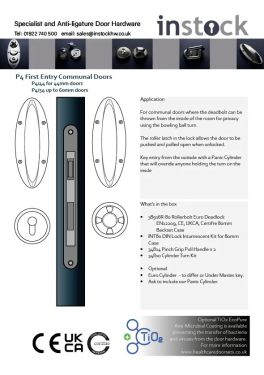 Click Here To Enlarge This Photo Of Eclipse Specialist Anti-Ligature P4 First Entry Communal Door Set