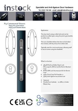 Click Here To Enlarge This Photo Of Eclipse Specialist Anti-Ligature P9 First Entry Communal Door Set